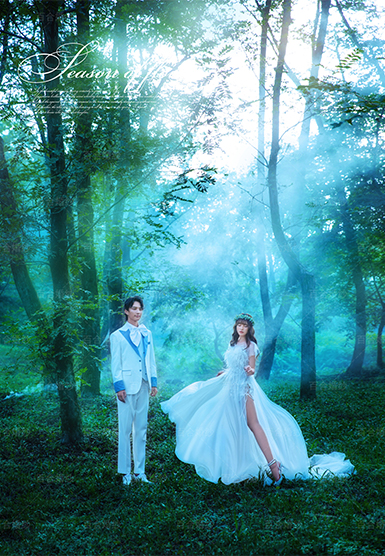 【清新甜美森系】与你在森林经历一场奇遇记_深圳婚纱摄影